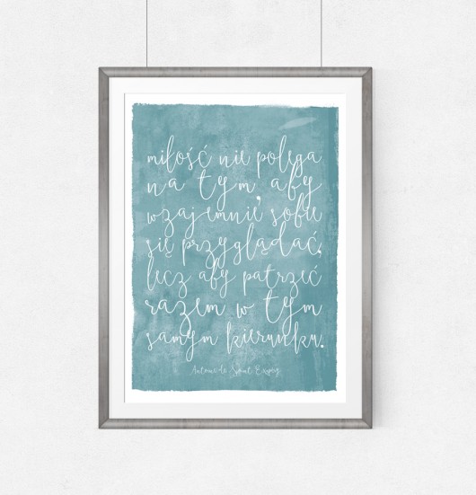 PLAKAT–MAŁY KSIĄŻĘ - A3 wejustlikeprints