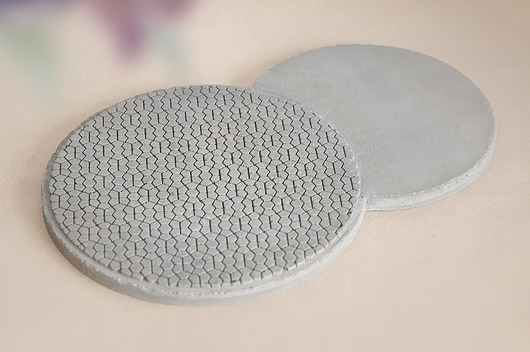 28 cm Duża taca betonowa, podstawka, płyta  MONOIDEA Concrete home accessories