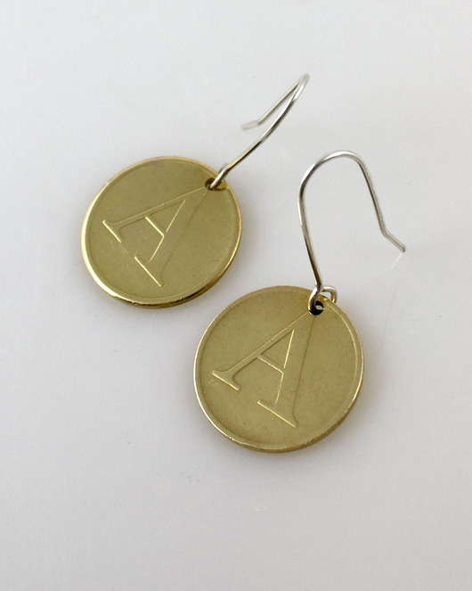 kolczyki wire wrapping Żetony A - kolczyki (lub klipsy)