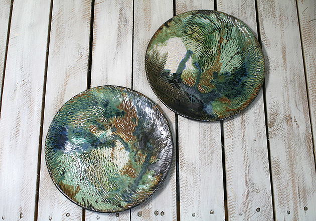 "wg Van Gogha" mega efekt -talerz 28 cm Studio Mini Forma