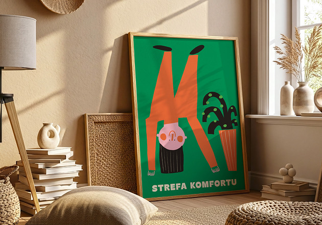 plakaty Plakat Strefa komfortu
