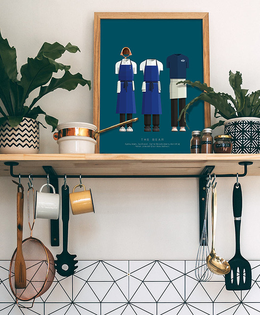 plakaty The Bear - plakat z serialu - fine art