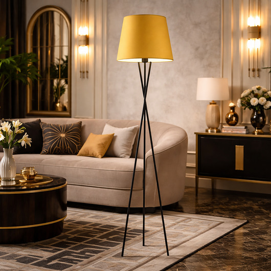 lampy do pokoju dziecka Dziecięca lampa stojąca do czytania na trójnogu TOKIO