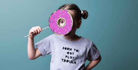 Born to: Eat Play TROUBLE Brain Inside
