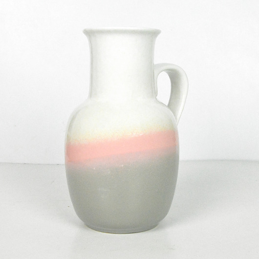 wazony Ceramiczny wazon, Strehla Keramik, Niemcy, lata 60.