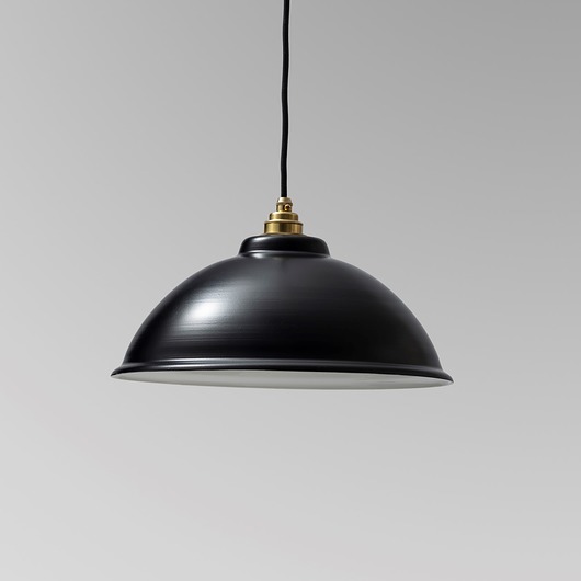 lampy wiszące Lampa retro lakierowana Big Loft black