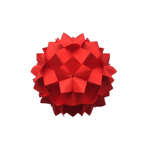 Spring Kusudama #1 konvalijka