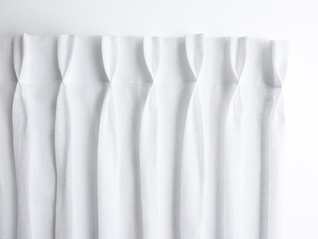 zasłony Zasłona na fleksach MEDIUM PURE WHITE