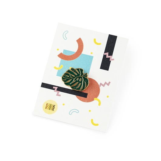 przypinki Pin Monstera