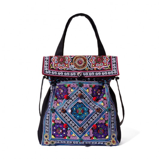 I'M LOST haftowana torba Boho Bright Boho old