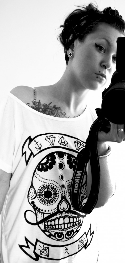 Traditional tattoo t-shirt oversize MadMoiselle Hooch