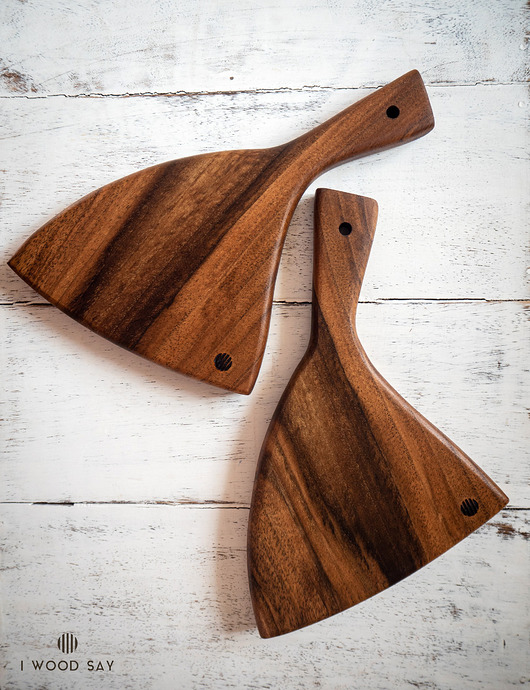 Set 2 małych desek do serwowania I Wood Say