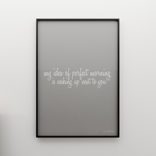 ... NEXT TO YOU - grafika 70x50 MINIMALLIVING