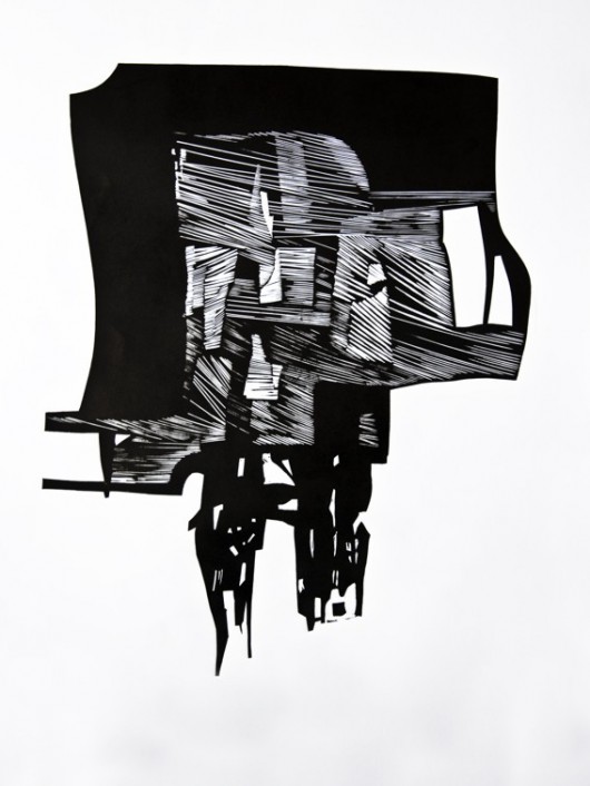 GRAFIKA, LINORYT 6, format 50cm x 70cm PRACOWNIA 166