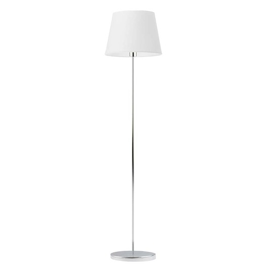 lampy podłogowe Minimalistyczna lampa podłogowa do salonu VASTO z tkaninowym abażurem