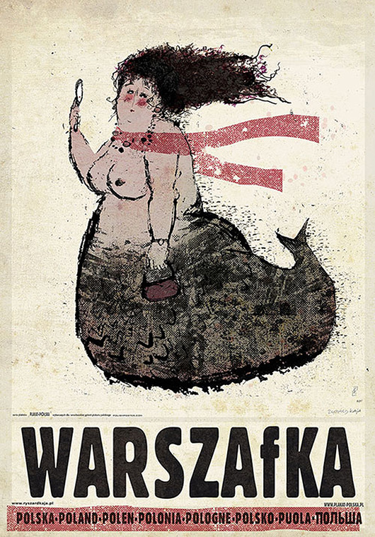 plakaty Plakat Warszafka (R. Kaja) 98x68 cm