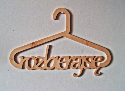 wieszaki Wieszak Rozbieraj Się