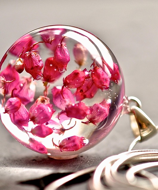 wisiorek kwiatowy Grol Jewellery