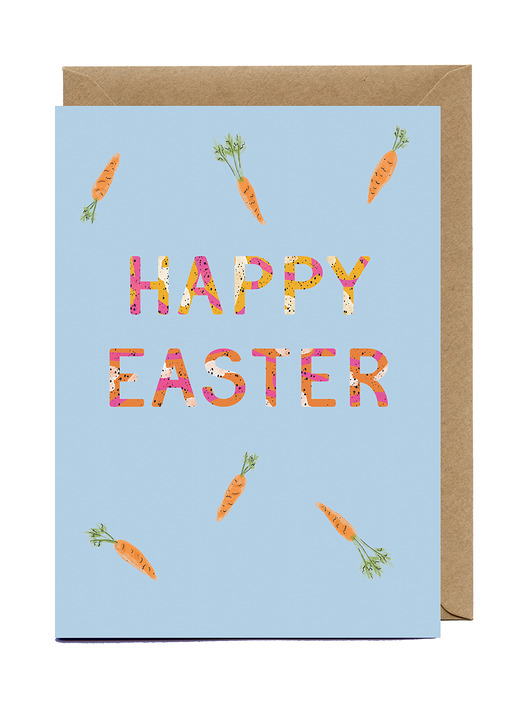 kartki wielkanocne Kartka wielkanocna Marchewki