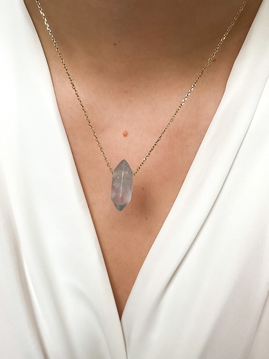złote naszyjniki Naszyjnik z labradorytem