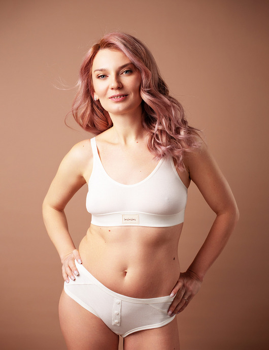 biustonosze damskie Top 006GT ivory
