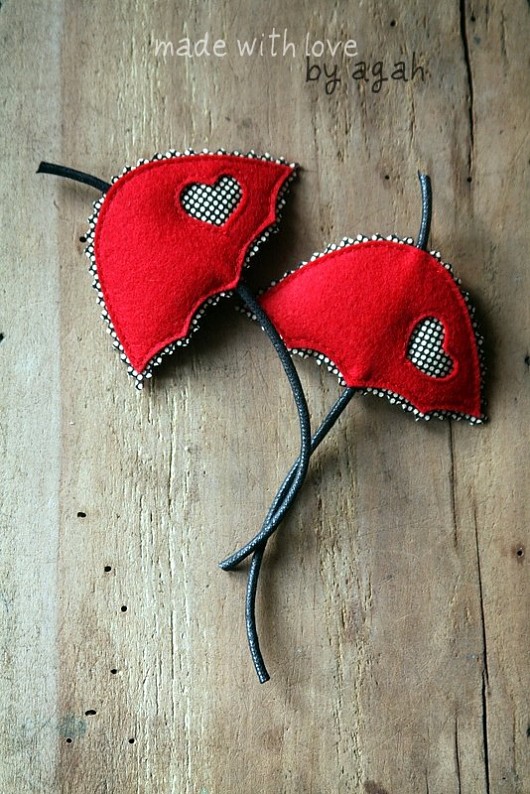 Czerwona parasolka made by agah