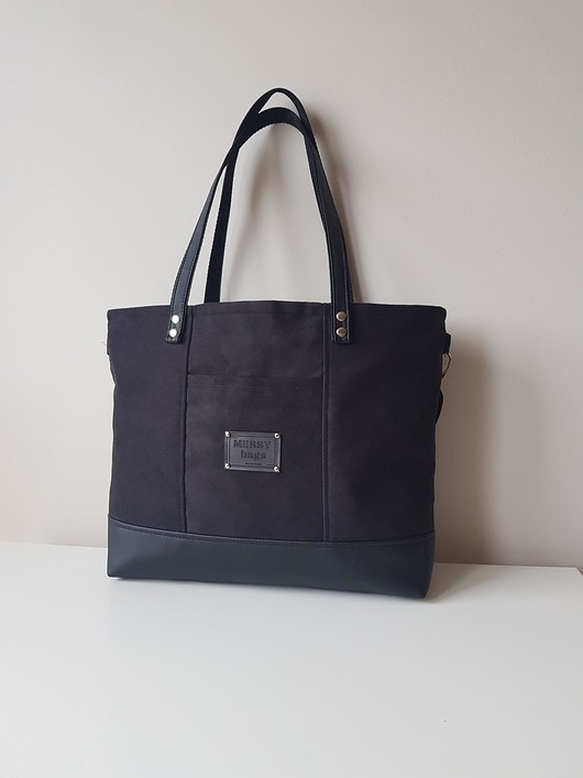 torby na ramię Torebka damska Tote bag Casual czarna