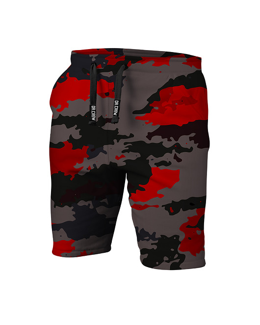 shorty dla dziewczynki Krótkie Spodenki Girl DR.CROW Moro Black Red
