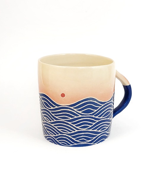 kubki Kubek z uchem Zachód Słońca 330ml