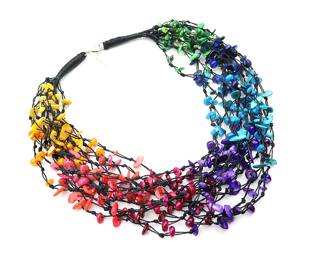 kolie Tęcza -  naszyjnik