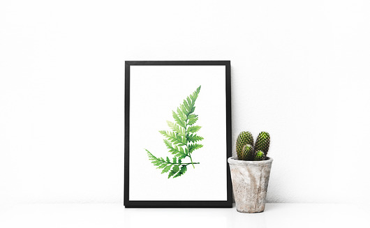 plakaty Paproć - plakat A4/A3/A2