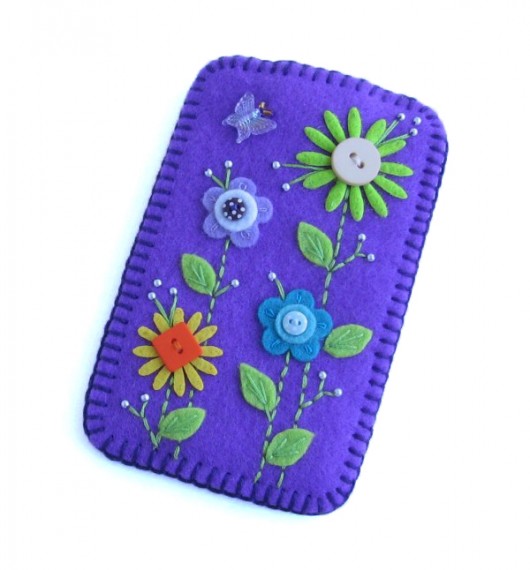 Etui na telefon Kwiaty  Tulis