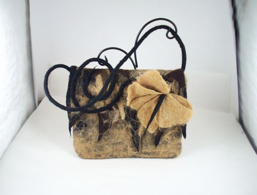Living Bag - Jedwabnofilcowa Torebka filcant