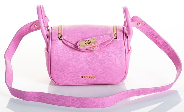 torby na ramię Torebka skórzana kuferek (7086)