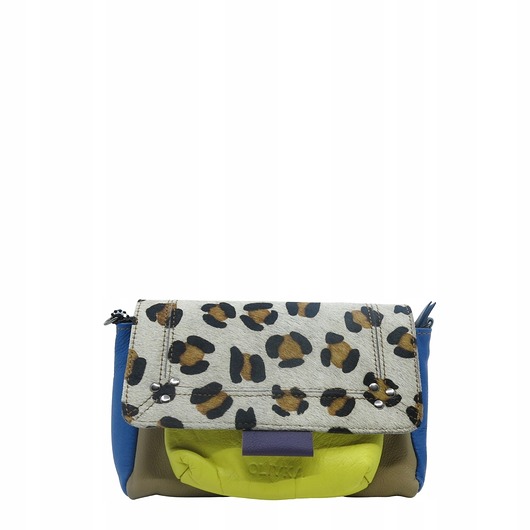 torby na ramię Torebka skórzana, miękka, na ramię długi pasek oryginalna zero waste OLIVKA