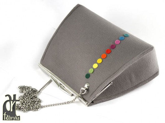 FILCOWA TOREBKA - rainbow dots art fabryka