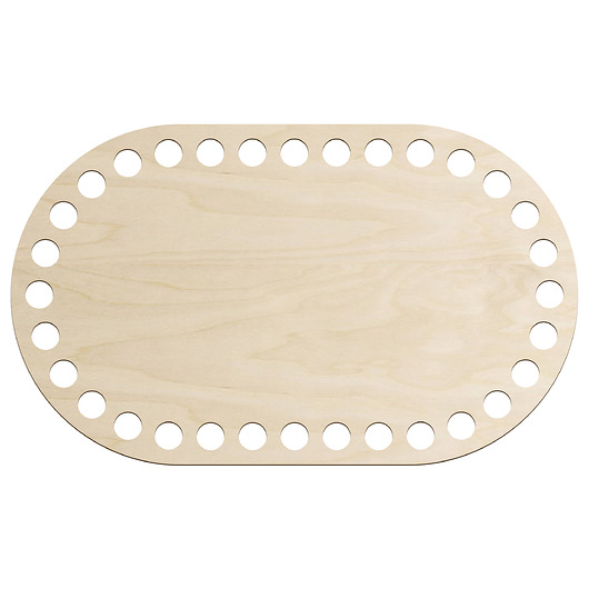 skrzynki, kufry i pudła Baza Dno do Koszyczka OWALNA 20x12 cm Spód Podstawa do Torebki na Szydełku