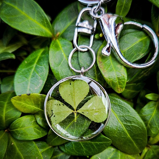 breloki Breloczek z koniczyną