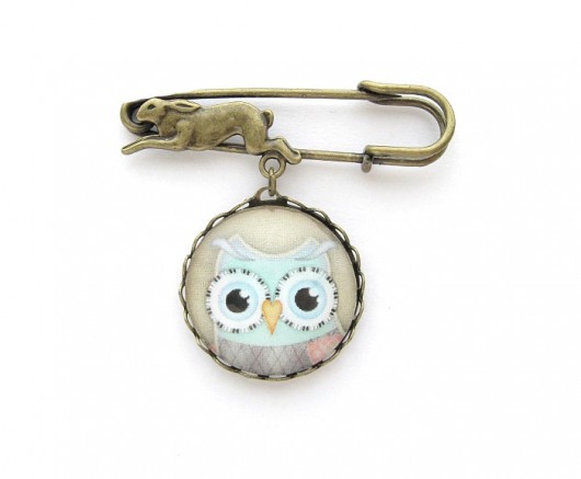 OWLY - Broszka z Sową by Matusevic