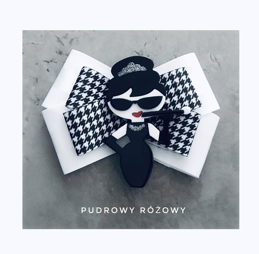 broszki Brosza Audrey  Glamour Nowa Kolekcja 1 szt