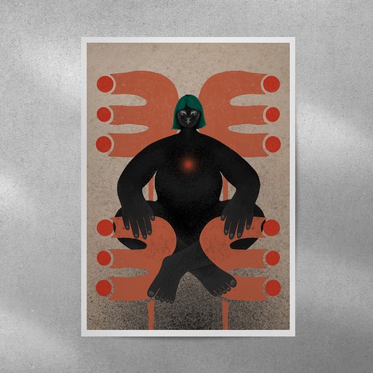 grafiki i ilustracje Ilustracja In my heart