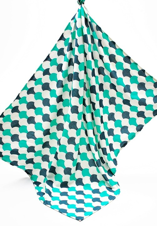 Otulacz bambusowy z algami 6w1 120x120cm - kocyk Mi Bebe