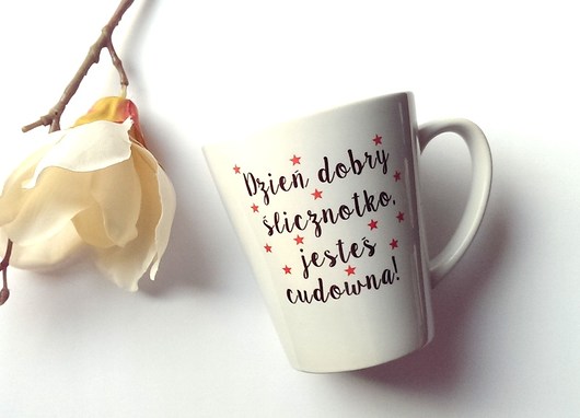 kubki Kubek Latte  DZIEŃ DOBRY