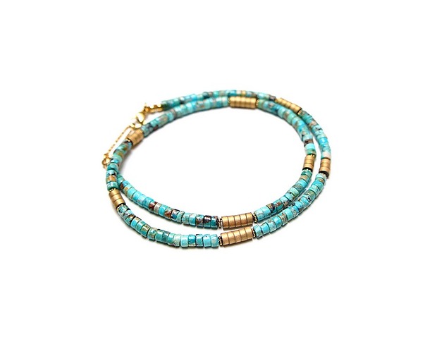 chokery Turkus vol. 11 /choker/ - Szlachetna kolekcja