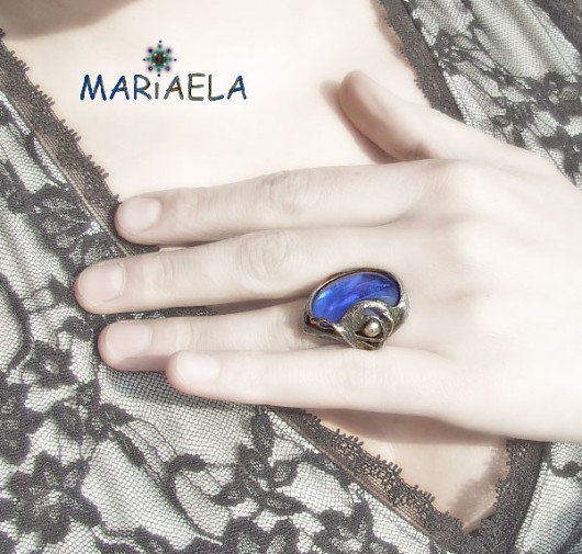 blękit i róża MARIAELA
