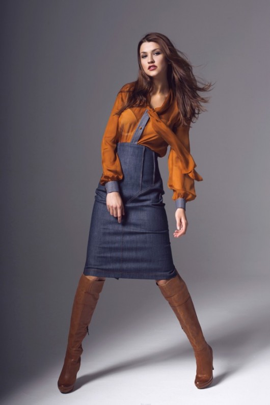 Spódnica Leena jeans Kasia Zapała