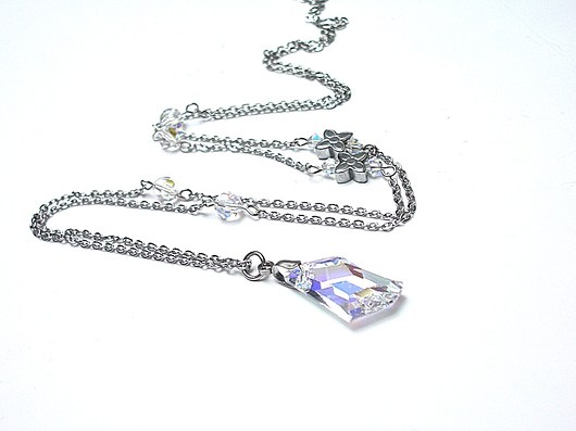 Alloys Collection - /crystal flower /naszyjnik  KiKa pracownia