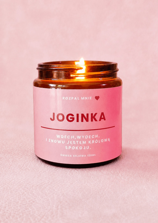 świece zapachowe Świeca sojowa JOGINKA
