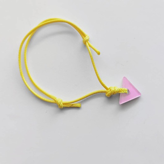bransoletki na sznurku TRÓJKĄT  bransoletka