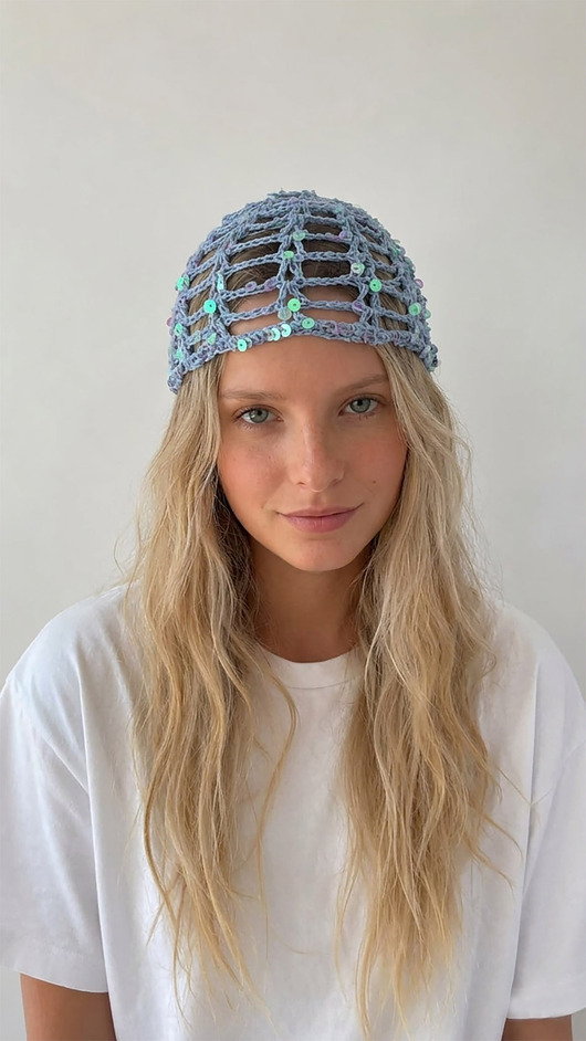 czapki damskie Mermaid hat Allie